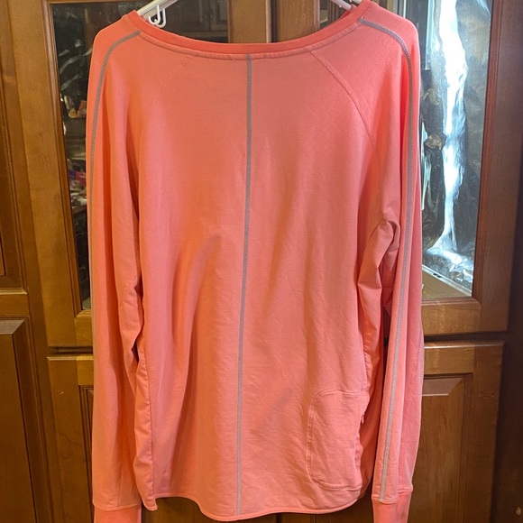 Nike Dri-Fit Women's Coral Long Sleeve Athletic Top - Picture 5 of 12